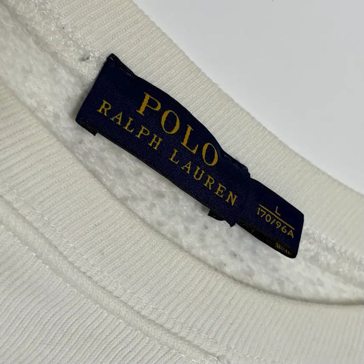 [BUNJANG] Polo Ralph Lauren Applique Logo Sweatshirt / 폴로 랄프로렌 아플리케 로고 스웨트셔츠
