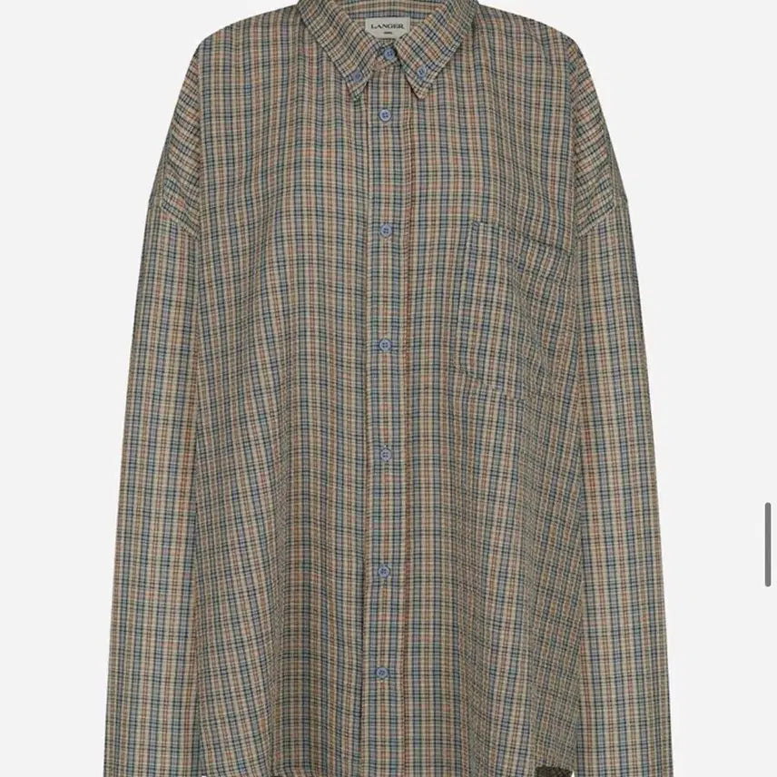 [BUNJANG] Lange Check Shirt / [핏보장] 이뻐요/ 랑거 체크셔츠