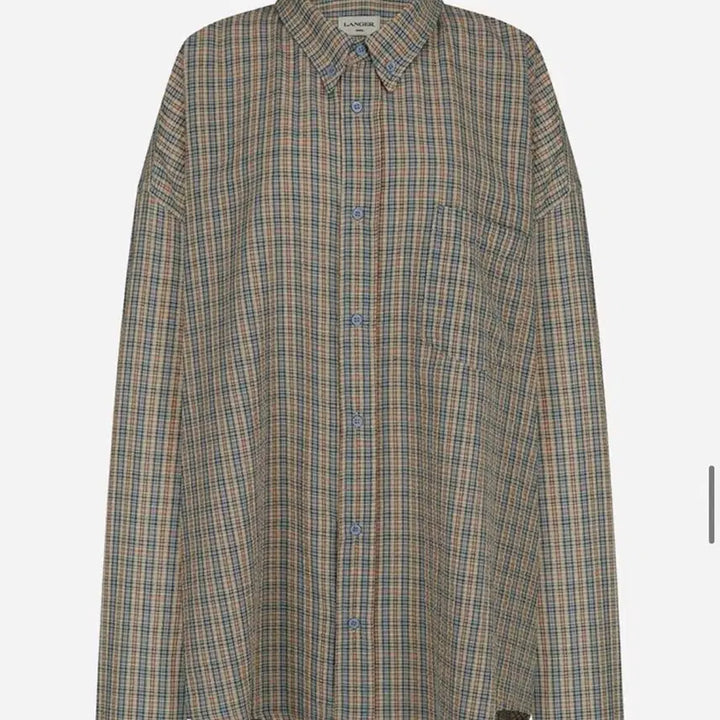 [BUNJANG] Lange Check Shirt / [핏보장] 이뻐요/ 랑거 체크셔츠