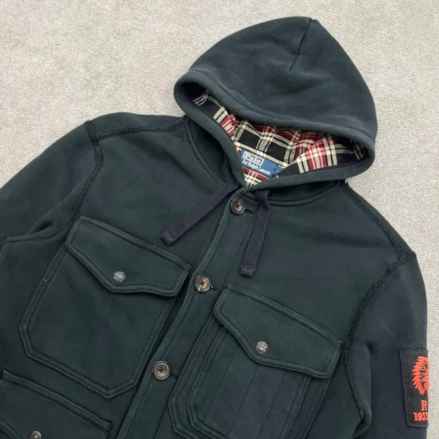 [BUNJANG] Polo Ralph Lauren Quad Pocket Indian Hood Jacket / M 폴로 랄프로렌 쿼드포켓 인디안 후드 자켓