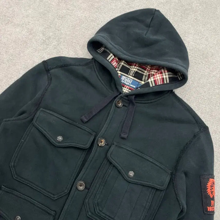 [BUNJANG] Polo Ralph Lauren Quad Pocket Indian Hood Jacket / M 폴로 랄프로렌 쿼드포켓 인디안 후드 자켓