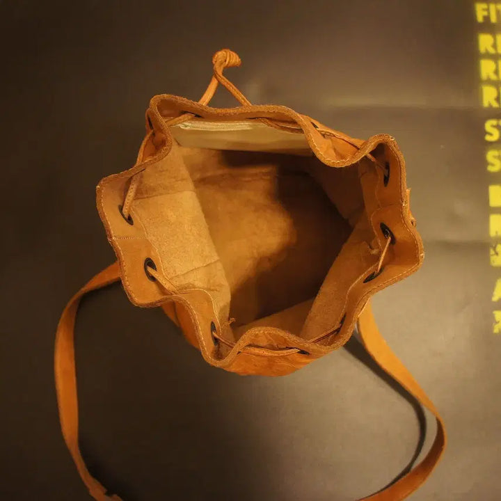 [BUNJANG] Vintage Leather Crossbody Bag / 6997 크로스가방 크로스백 가죽백 가죽가방 빈티지가방 여자가방 여자백