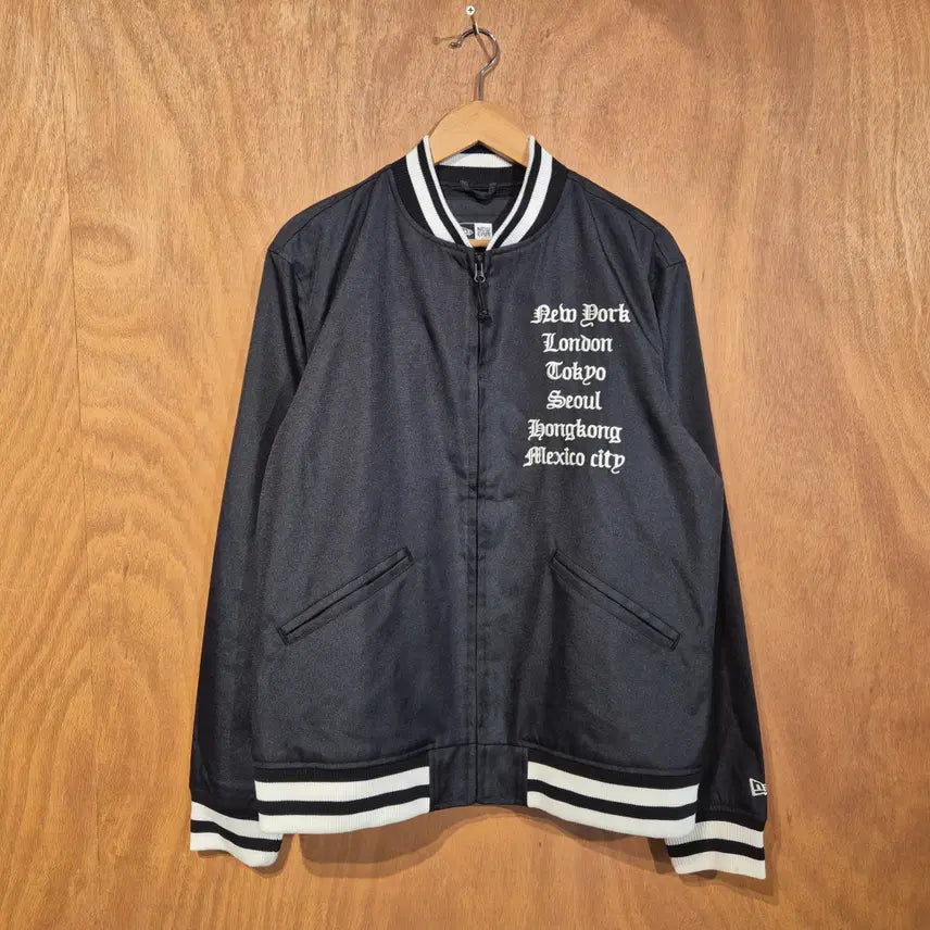 [BUNJANG] New Era Worldwide Stadium Jacket XL / 뉴에라 월드와이즈 스타디움 자켓 XL (번593