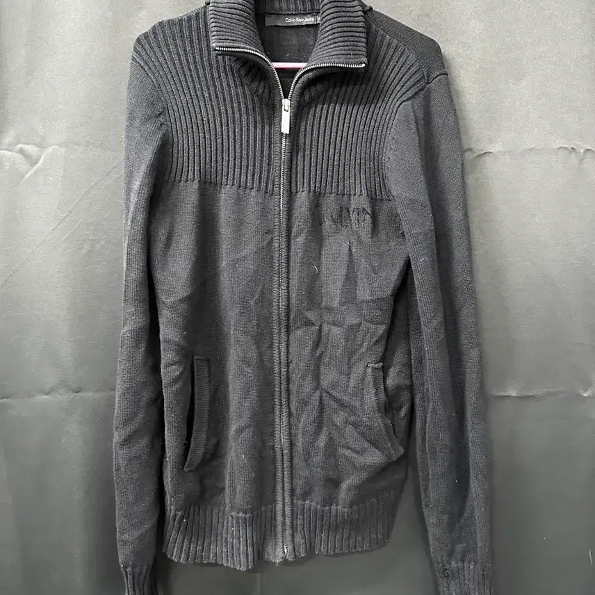 [BUNJANG] Calvin Klein Vintage Knit Zip-Up Jacket / <만원빈티지> 최저가 보장!! 캘빈 니트 집업