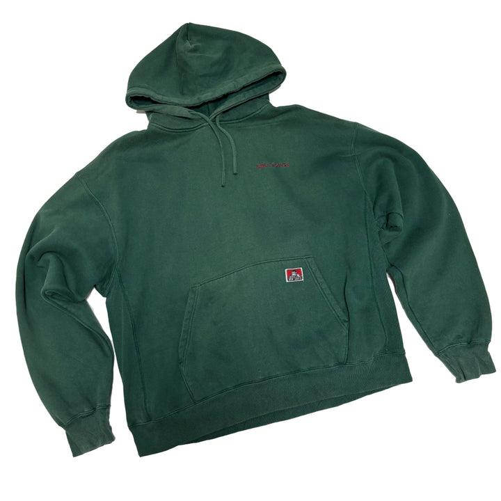 [BUNJANG] Ben Davis Embroidered Logo Hood Sweatshirt / 벤 데이비스 자수 로고 후드 스웨트셔츠