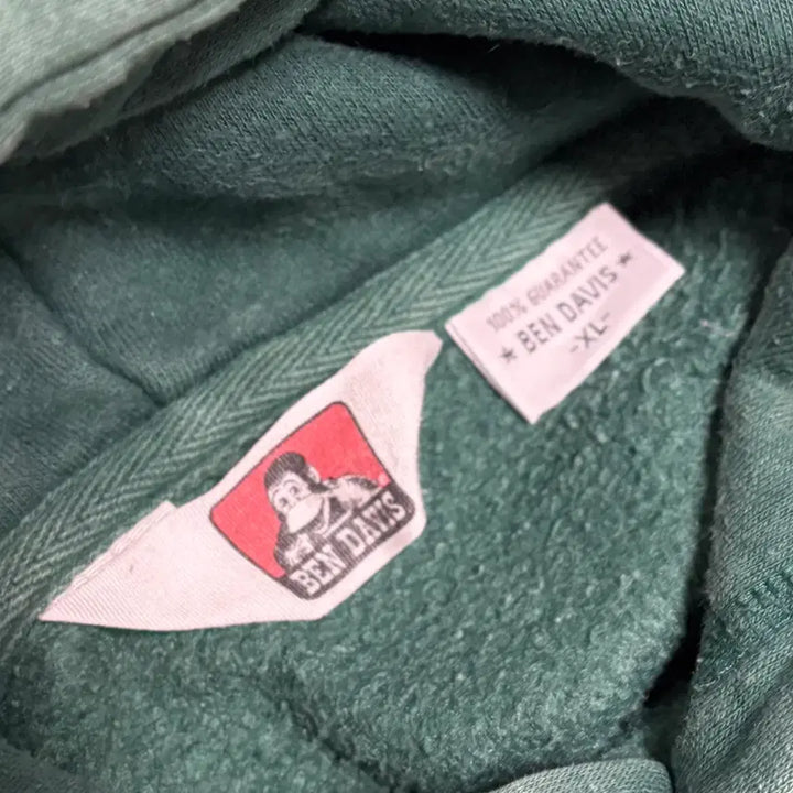 [BUNJANG] Ben Davis Embroidered Logo Hood Sweatshirt / 벤 데이비스 자수 로고 후드 스웨트셔츠