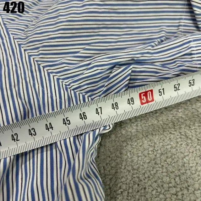 [BUNJANG] Polo Ralph Lauren Striped Short Sleeve Shirt / 폴로 랄프로렌 스트라이프 반팔 셔츠