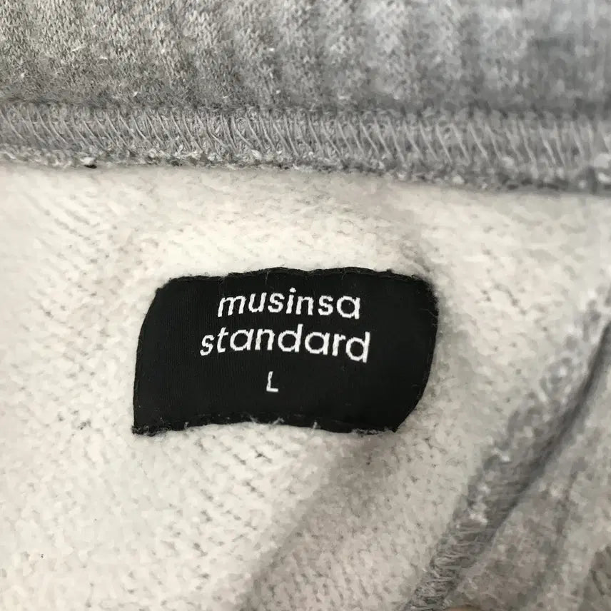 [BUNJANG] Musinsa Standard Sweat Jogger Pants (Gray, Size L) / 무신사스탠다드 스웻조거팬츠 [32-33인치]