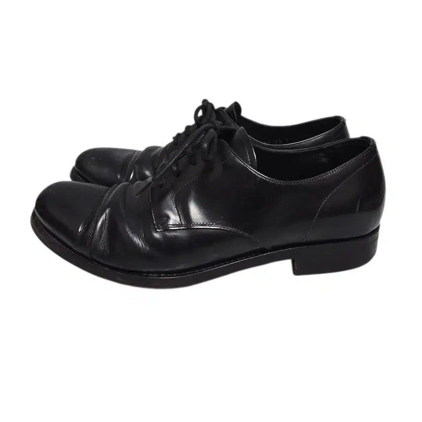 [BUNJANG] Prada Leather Plain Toe Derby Shoes / 프라다 레더 플레인토 더비슈즈