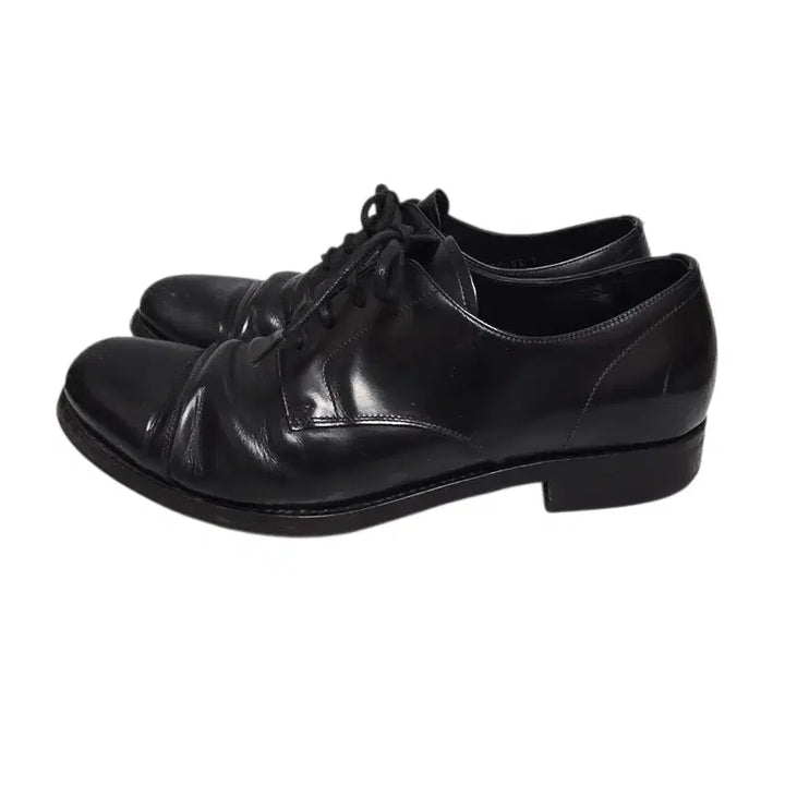 [BUNJANG] Prada Leather Plain Toe Derby Shoes / 프라다 레더 플레인토 더비슈즈