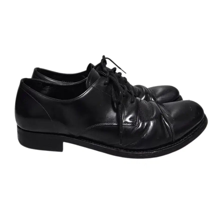 [BUNJANG] Prada Leather Plain Toe Derby Shoes / 프라다 레더 플레인토 더비슈즈
