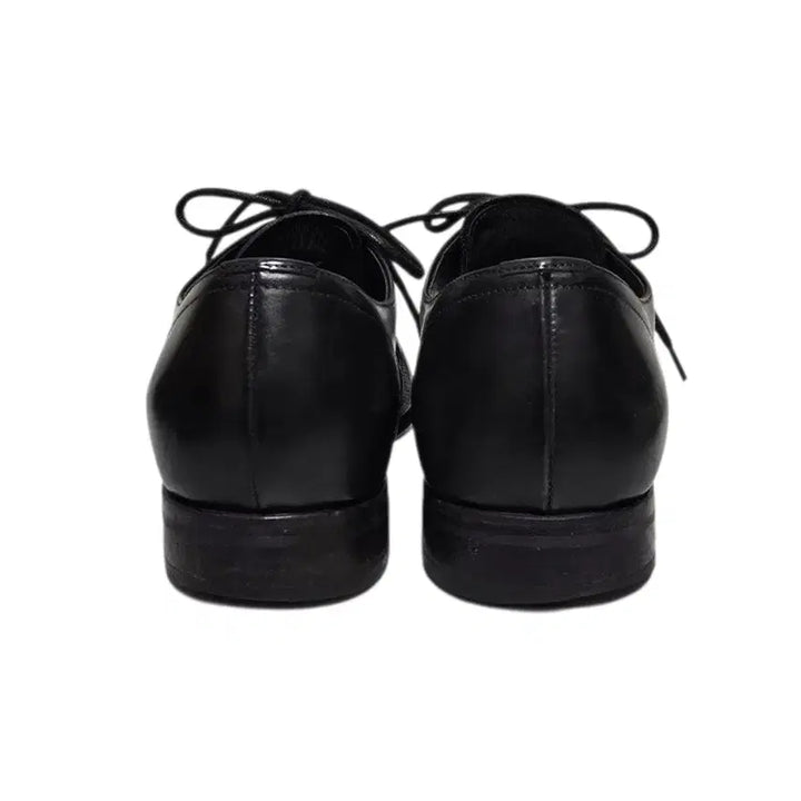 [BUNJANG] Prada Leather Plain Toe Derby Shoes / 프라다 레더 플레인토 더비슈즈