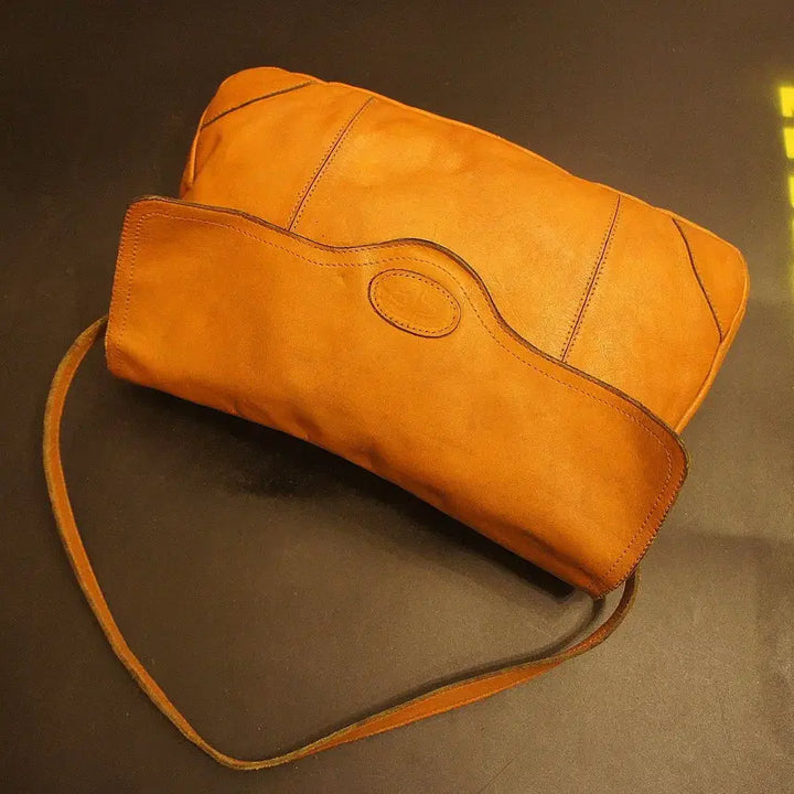 [BUNJANG] Vintage Leather Shoulder Bag / 7007 숄더백 크로스백 가죽백 가죽가방 빈티지가방 여성가방 여자백