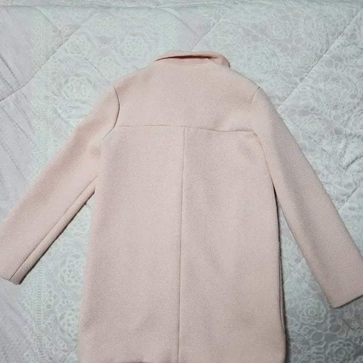 [BUNJANG] Maje Pink Half Coat / 마쥬 핑크색 하프 코트