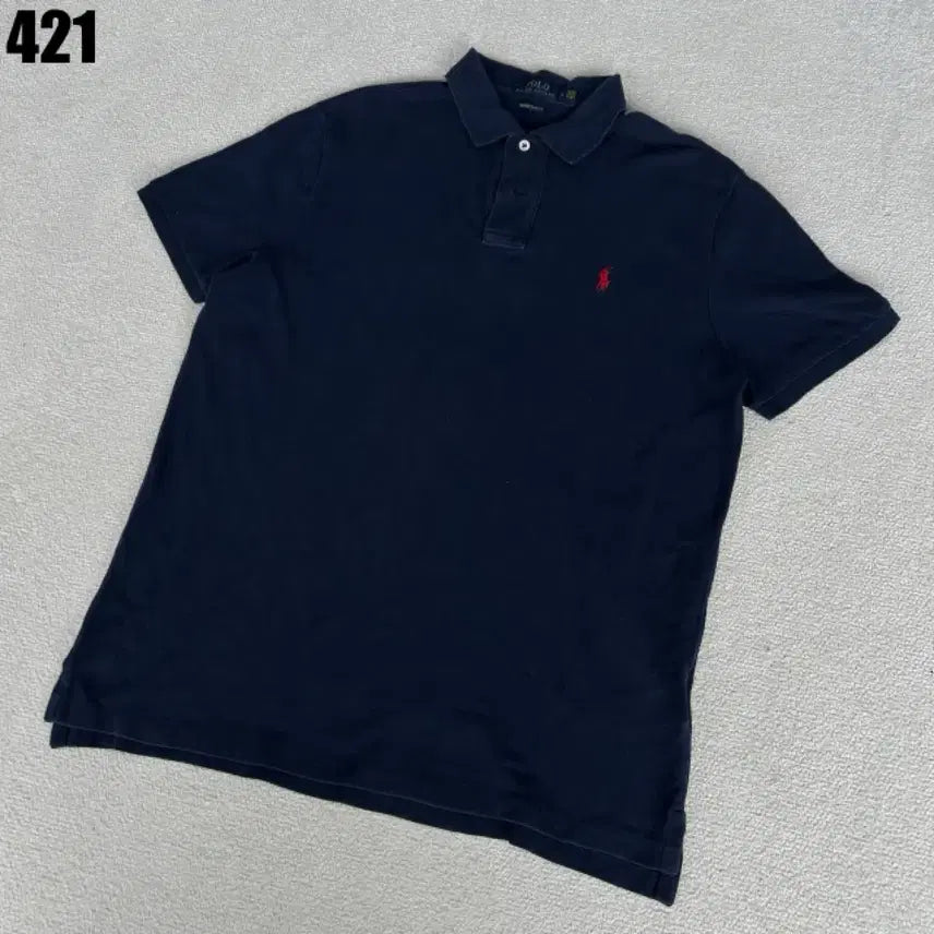 [SOLD OUT] 폴로 랄프로렌 네이비 반팔 카라티