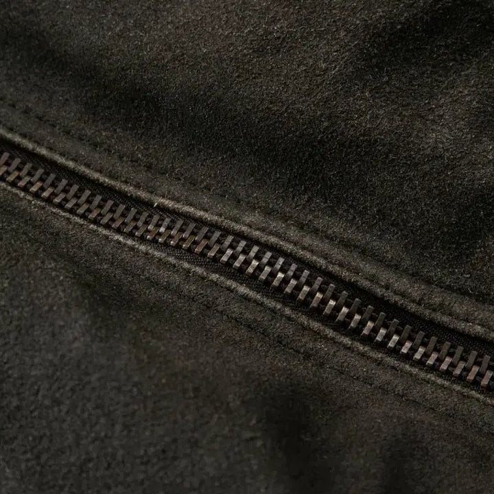 [BUNJANG] PAFJ Vintage Suede Mouton Jacket / PAFJ 빈티지 Suede Mouton Jacket