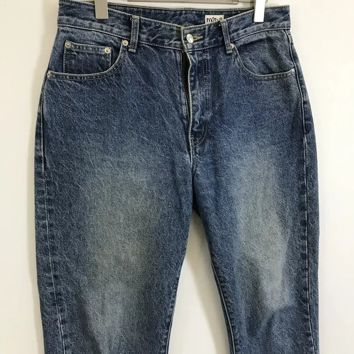 [BUNJANG] MOD9 mod1 Crop Washed Denim Jeans / 모드나인 MOD9 mod1 crop 데님 청바지 [32인치]