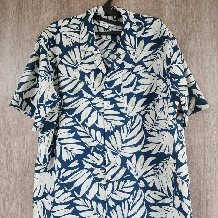 [BUNJANG] Dressbell Patterned Short Sleeve Shirt / 드레스벨 여행룩ㅡ남자105, 90셔츠