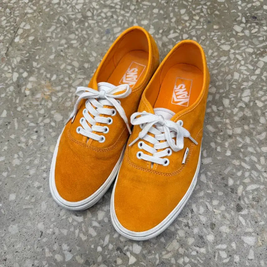 [BUNJANG] Vans Authentic Pig Suede Sneakers / 반스 어센틱 피그 스웨이드 데저트 썬