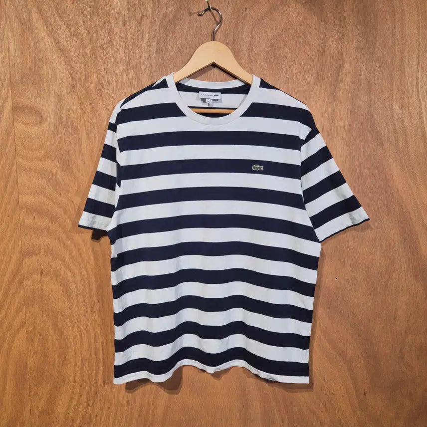 [SOLD OUT] 라코스테 스트라이프 반팔 XL (번596