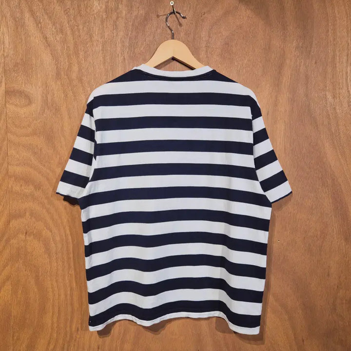 [SOLD OUT] 라코스테 스트라이프 반팔 XL (번596