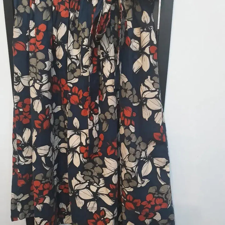 [BUNJANG] Keith Flower Pattern Maxi Skirt / 키이스플라워 패턴 맥시 스커트