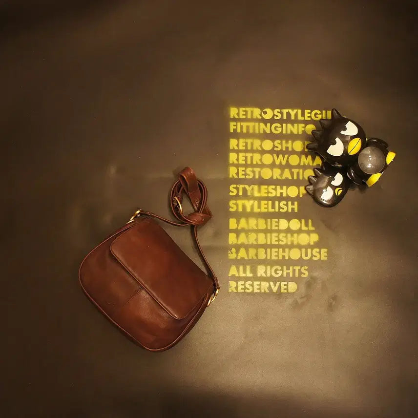 [BUNJANG] Vintage Crossbody Leather Bag / 452 크로스가방 크로스백 가죽백 가죽가방 빈티지가방 여성가방 여자백