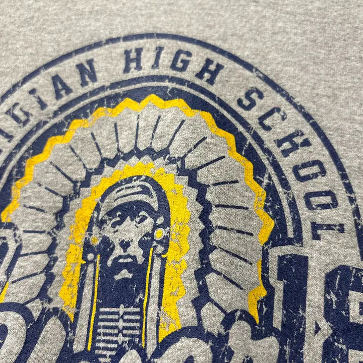 [BUNJANG] Gildan Meridian High School Cheers Sweatshirt / 길단 메리디안 하이스쿨 치어스 프린팅 스웻셔츠 N1237