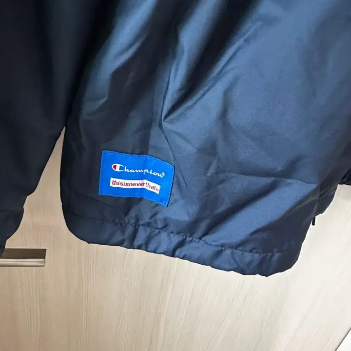 [BUNJANG] Champion Thisisneverthat Coach Jacket Navy M / 챔피온 디스이즈네버댓 코치자켓 네이비 M