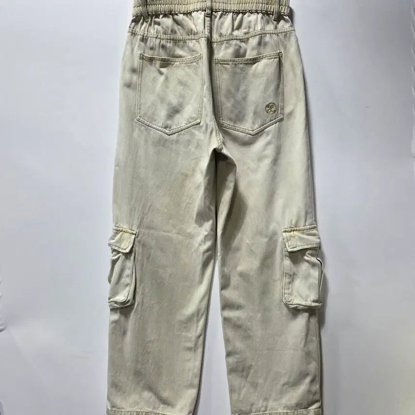 [BUNJANG] XTONZ Oatmeal Beige Utility Cargo Pants L / 엑스톤즈 오트밀베이지 유틸리티 카고 팬츠 L 26042116