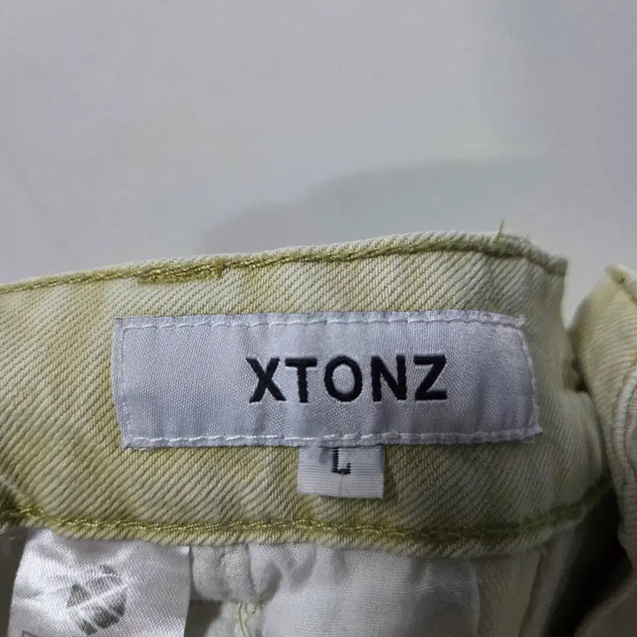 [BUNJANG] XTONZ Oatmeal Beige Utility Cargo Pants L / 엑스톤즈 오트밀베이지 유틸리티 카고 팬츠 L 26042116
