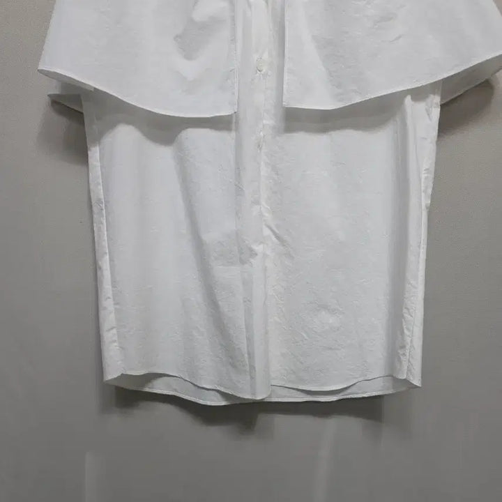 [BUNJANG] LeSavoir White Cape Blouse / LeSavoir 르사브아화이트 케이프 블라우스