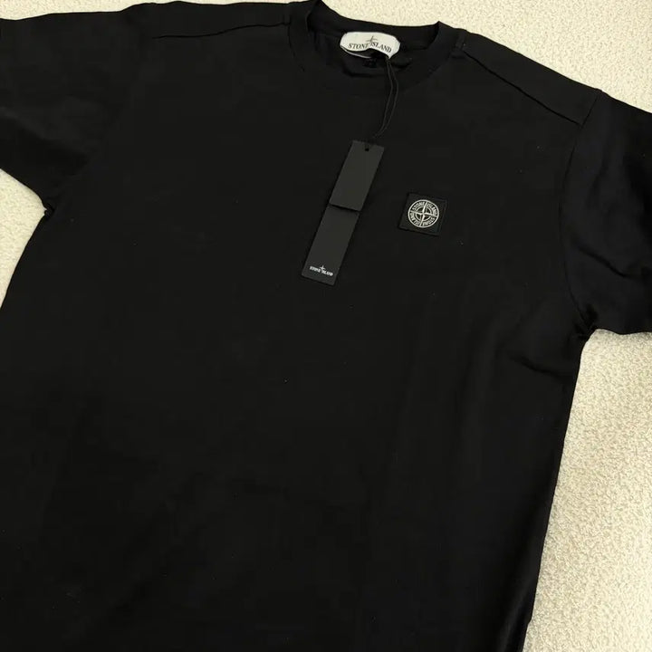 [BUNJANG] Stone Island 24113 T-shirt Black / 스톤 아일랜드 24113 티셔츠 블랙 - 24SS