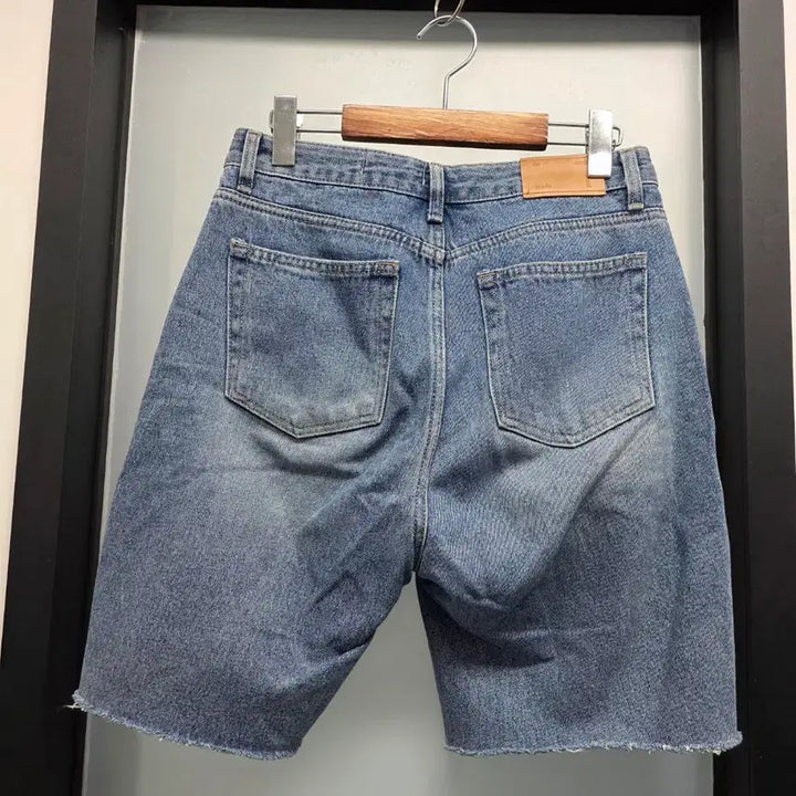 [SOLD OUT] de ondo 버뮤다 데님팬츠L