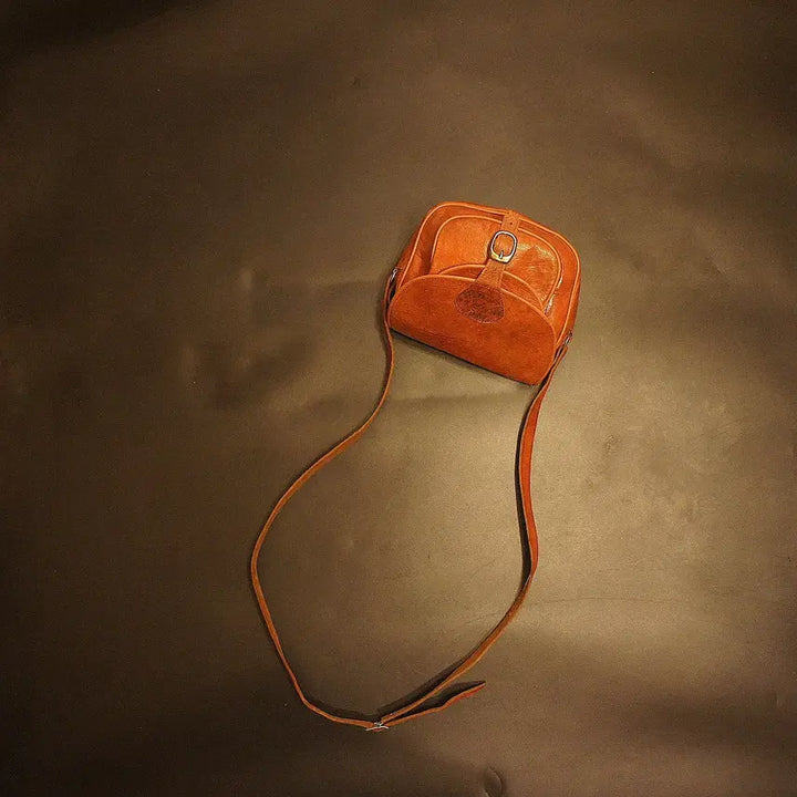 [BUNJANG] Vintage Leather Crossbody Bag / 466 크로스백 크로스가방 레더백 빈티지 가죽가방 레더가방 미니백