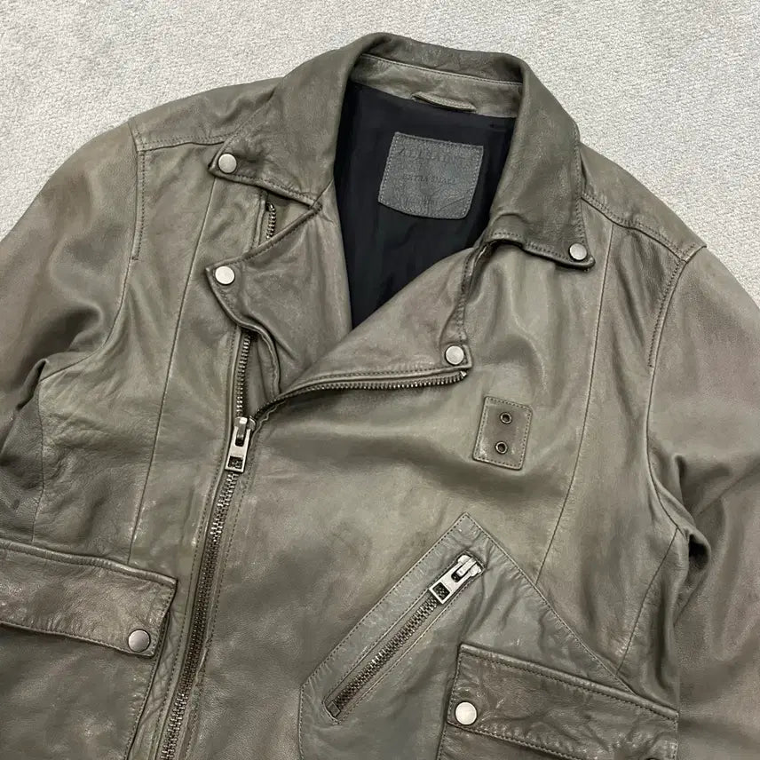 [BUNJANG] AllSaints XS Lambskin Leather Rider Jacket / XS 올세인츠 양가죽 라이더 레더 자켓