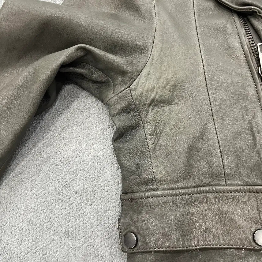 [BUNJANG] AllSaints XS Lambskin Leather Rider Jacket / XS 올세인츠 양가죽 라이더 레더 자켓