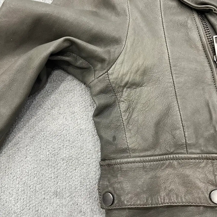 [BUNJANG] AllSaints XS Lambskin Leather Rider Jacket / XS 올세인츠 양가죽 라이더 레더 자켓