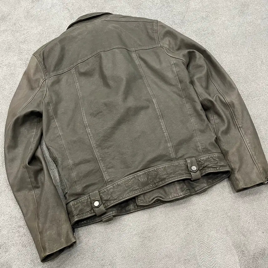 [BUNJANG] AllSaints XS Lambskin Leather Rider Jacket / XS 올세인츠 양가죽 라이더 레더 자켓