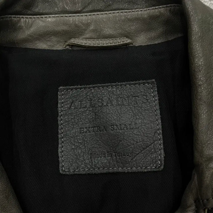 [BUNJANG] AllSaints XS Lambskin Leather Rider Jacket / XS 올세인츠 양가죽 라이더 레더 자켓