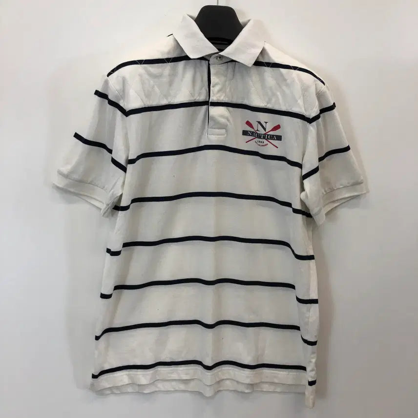 [SOLD OUT] 노티카 스트라이프 럭비카라티 M 넉넉