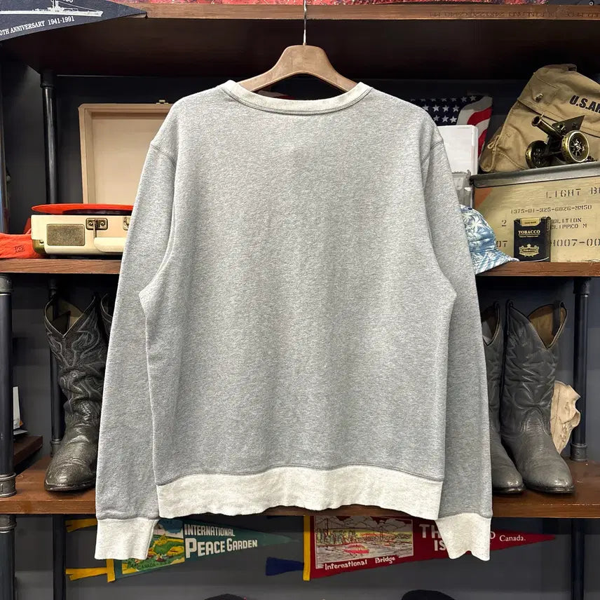 [BUNJANG] Champion Originals Disneyland Two-Tone Ringer Sweatshirt / 챔피온 오리지널스 디즈니랜드 투톤 링거 스웻셔츠 N1238