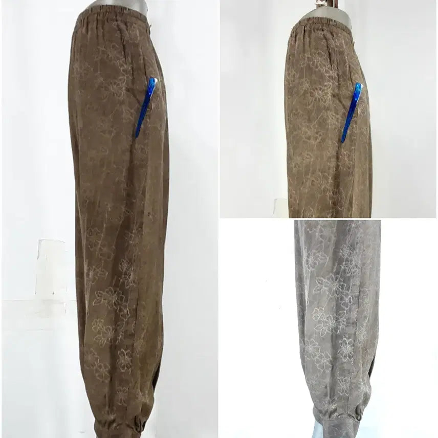 [SOLD OUT] 공방/천연염색/넥 너플디쟌/ 인견 우리옷/통통66/26~34인치/기장90