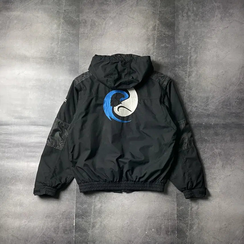 [BUNJANG] Dickies Black Detachable Hood Vest Work Jacket / DICKIES 디키즈 블랙 후드 탈부착 베스트 워크 자켓 A00830