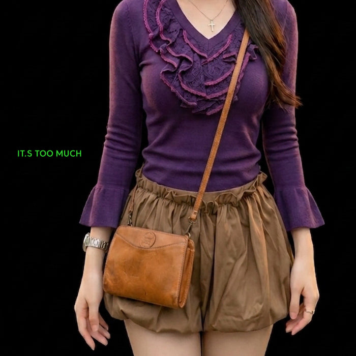[BUNJANG] Liz Claiborne Crossbody Bag / 470 크로스가방 크로스백 미니가방 미니백 가죽백 가죽가방 빈티지가방