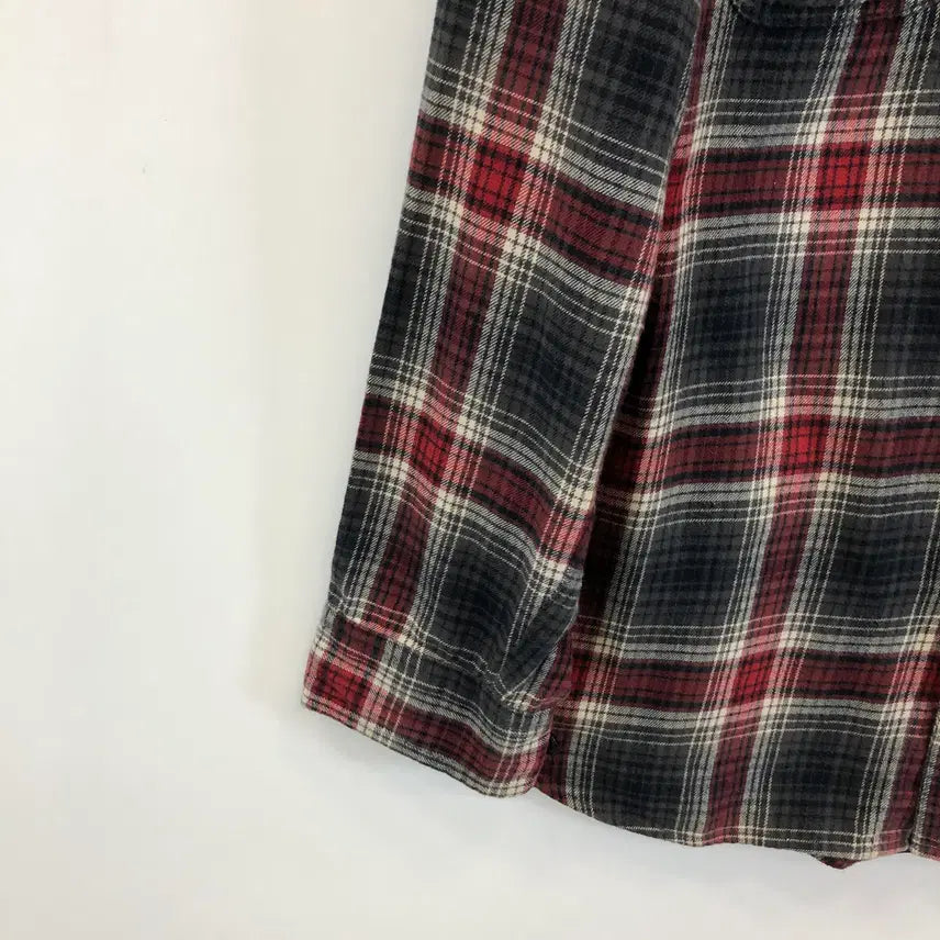 [BUNJANG] Uniqlo Flannel Cotton Checkered Shirt XL / 유니클로 플란넬 코튼 체크셔츠 XL