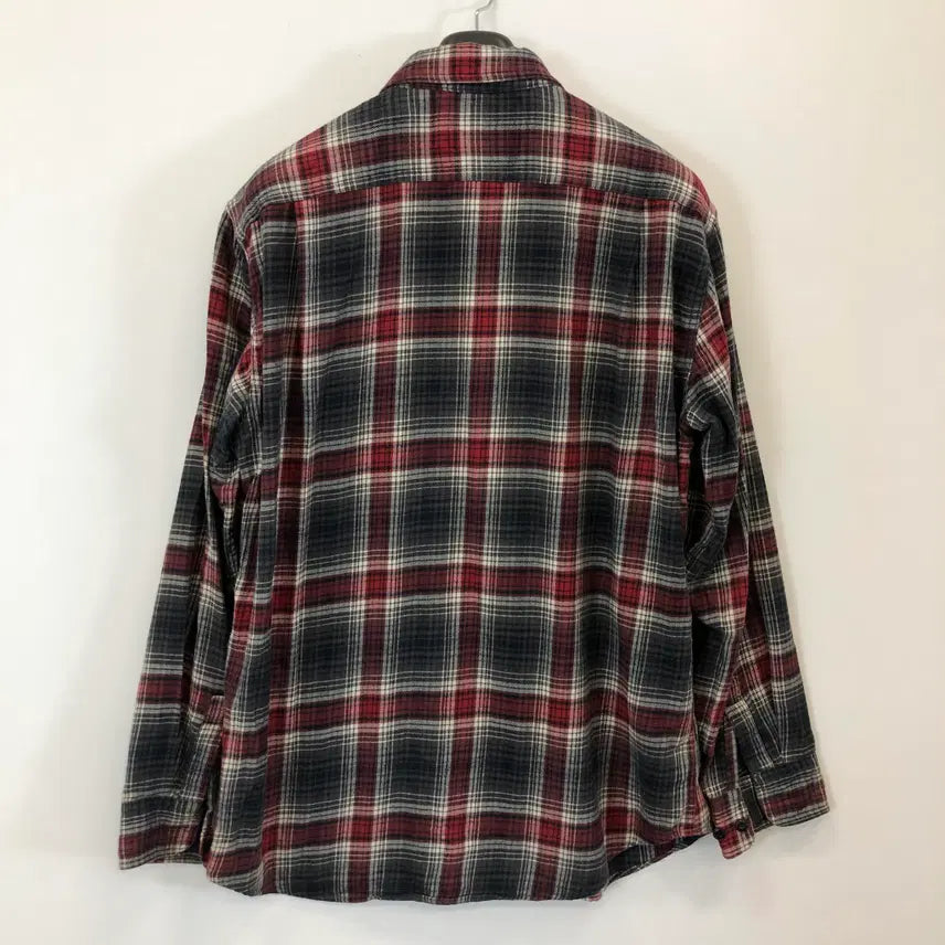 [BUNJANG] Uniqlo Flannel Cotton Checkered Shirt XL / 유니클로 플란넬 코튼 체크셔츠 XL