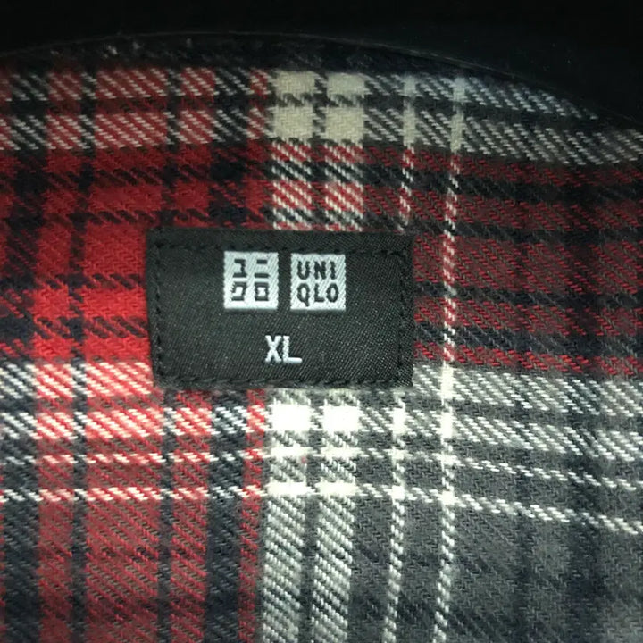 [BUNJANG] Uniqlo Flannel Cotton Checkered Shirt XL / 유니클로 플란넬 코튼 체크셔츠 XL