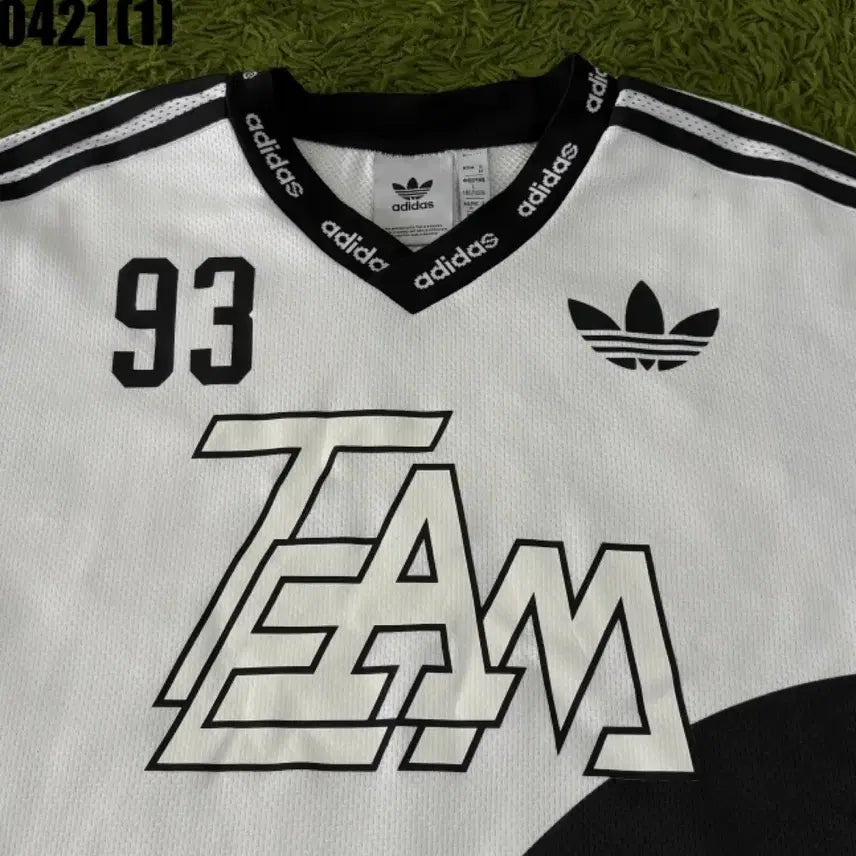 [SOLD OUT] 아디다스 TEAM 반팔 티셔츠 화이트 93