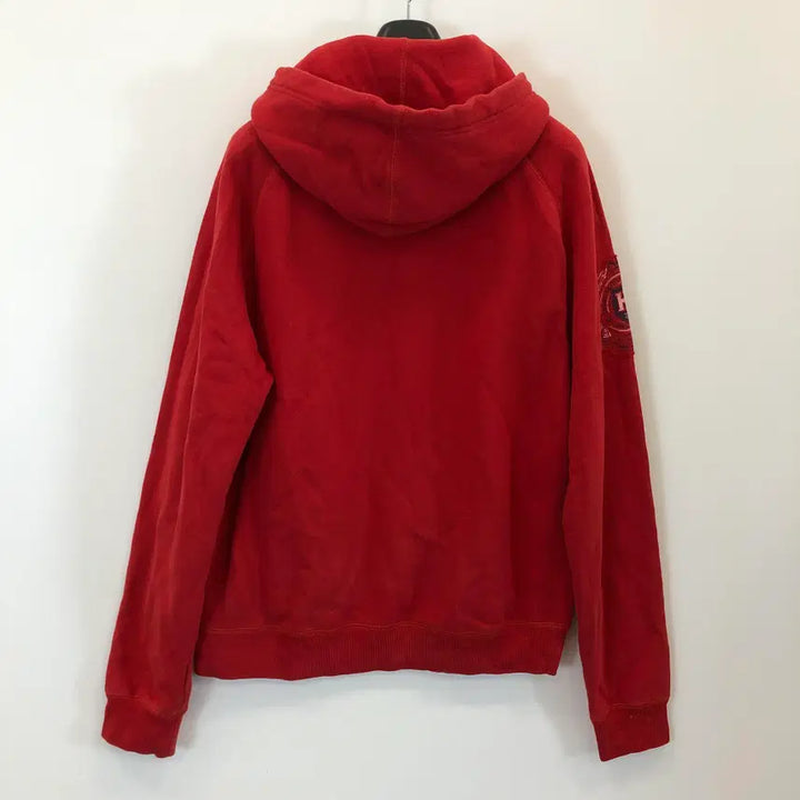 [BUNJANG] Tommy Hilfiger Embroidered Logo Button Hoody XL / 타미힐피거 자수로고 버튼후드 XL